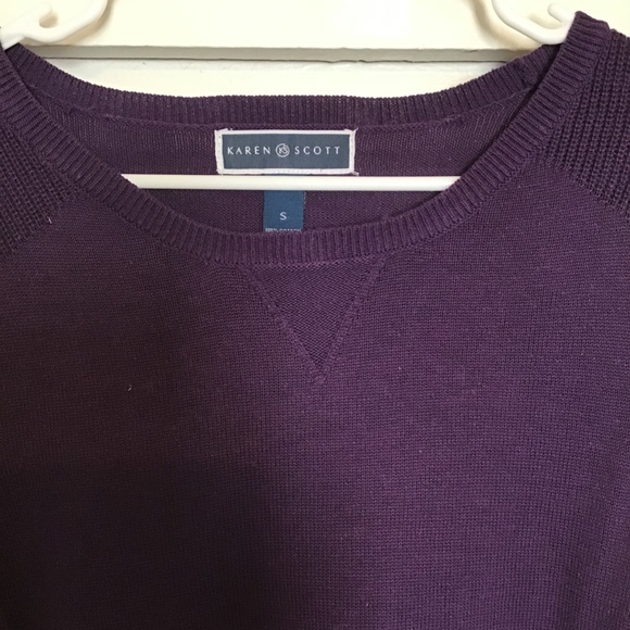 Karen Scott Womens Pullover Sweater - Picture 2 of 3